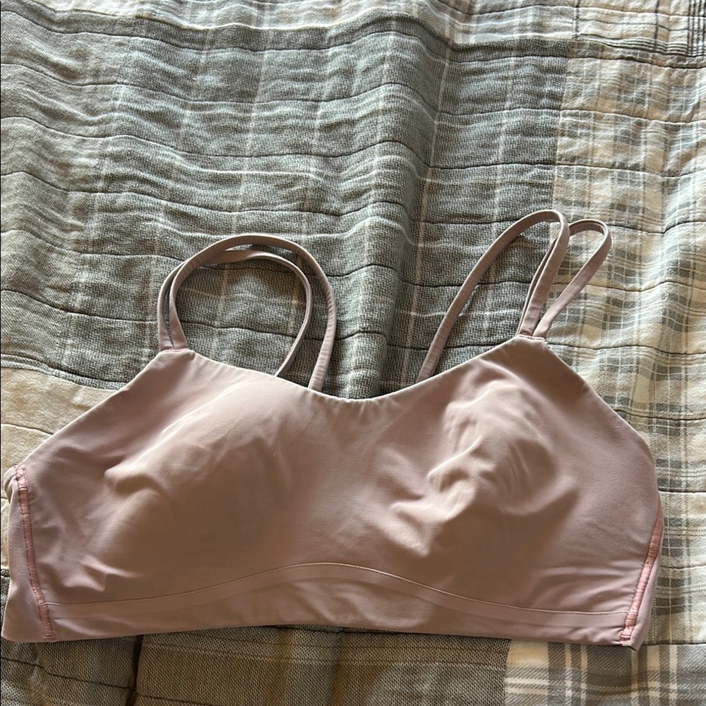 Lululemon Pink Seamless Bra Intimates